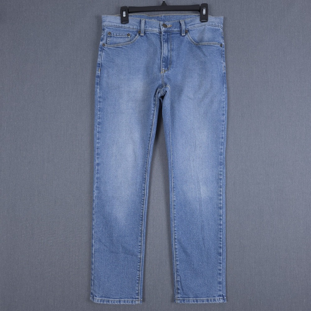 Mott & Bow Benson Jeans Mens 32x30 (Fits 32x29) Medium Wash Blue Slim Fit Denim